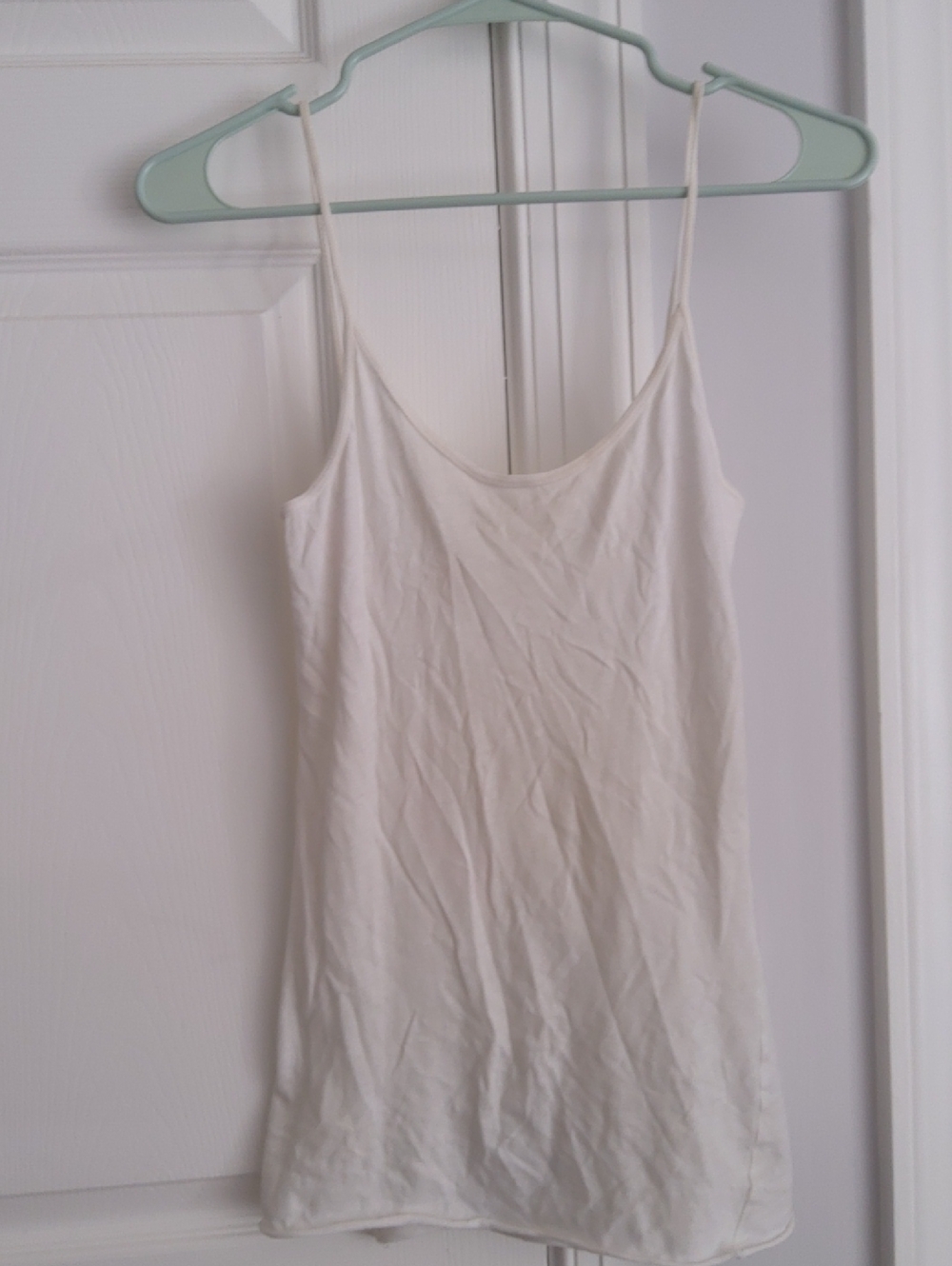 VELVET by GRAHM & SPENCER White Slip Tank Top